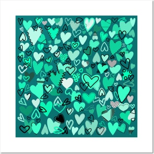 GREEN HEARTS Posters and Art